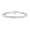 Thumbnail Image 1 of 7.95 CT. T.W. Diamond Tennis Bracelet in 14K White Gold