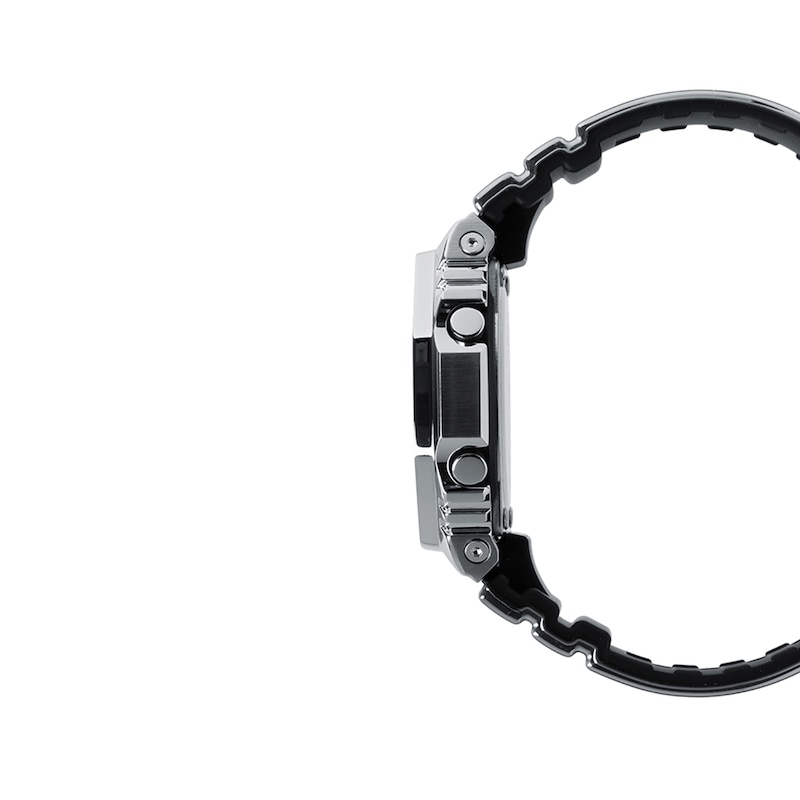 Main Image 3 of Men's Casio G-Shock G-Steel Metallic Analog-Digital Watch with Silver-Tone Dial (Model: GM2100YM-8A)