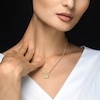 Thumbnail Image 2 of Marquise-Cut Citrine Butterfly Necklace in Sterling Silver with 18K Gold Plate - 17"