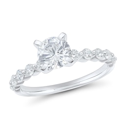 1.23 CT. T.W. Diamond Engagement Ring in Platinum