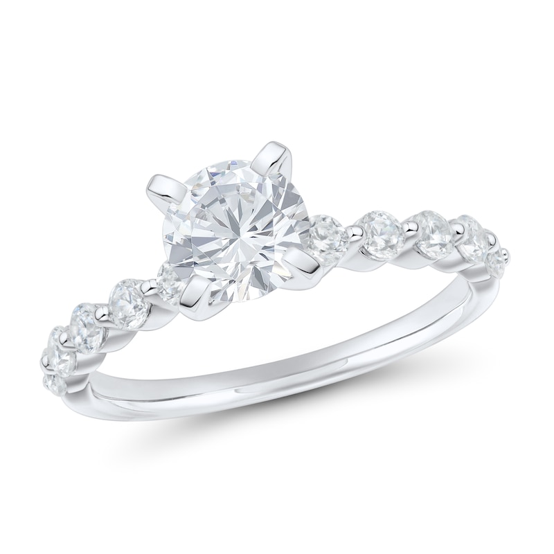 1.23 CT. T.W. Diamond Engagement Ring in Platinum