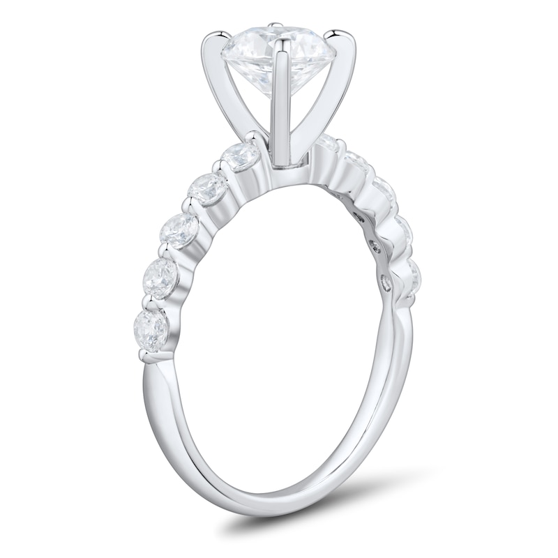 Main Image 2 of 1.23 CT. T.W. Diamond Engagement Ring in Platinum