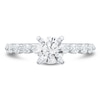Thumbnail Image 3 of 1.23 CT. T.W. Diamond Engagement Ring in Platinum