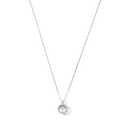 Unstoppable Love™ 0.40 CT. T.W. Certified Lab-Grown Diamond Circle Frame Pendant in Sterling Silver (I/SI2)
