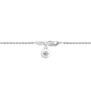 Thumbnail Image 2 of Limor Mindful Jewellery Elements Air Heart-Shaped Blue Larimar and Diamond Swirl Pendant in Sterling Silver - 26”