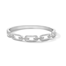 0.25 CT. T.W. Certified Lab-Grown Diamond Bangle Bracelet in Sterling Silver (F/SI2)