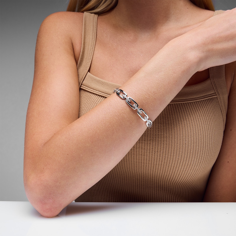 0.25 CT. T.W. Certified Lab-Grown Diamond Bangle Bracelet in Sterling Silver (F/SI2)