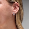 Thumbnail Image 2 of Unstoppable Love™ 1.00 CT. T.W. Certified Lab-Grown Diamond Loop Drop Earrings in 10K White Gold (F/SI2)