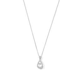 Unstoppable Love™ 0.40 CT. T.W. Certified Lab-Grown Diamond Teardrop Pendant in 10K White Gold (F/SI2)