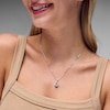 Thumbnail Image 2 of Unstoppable Love™ 0.40 CT. T.W. Certified Lab-Grown Diamond Teardrop Pendant in 10K White Gold (F/SI2)