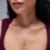 Thumbnail Image 2 of Unstoppable Love™ 0.10 CT. T.W. Diamond Crown Pendant in Sterling Silver
