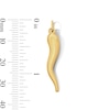 Thumbnail Image 3 of Italian Horn Necklace Charm in 14K Gold