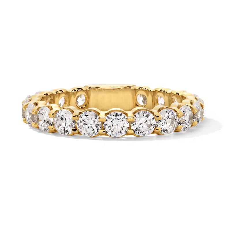 Main Image 1 of 2.00 CT. T.W. Certified Lab-Grown Diamond Eternity Band in 14K Gold (F/VS2)