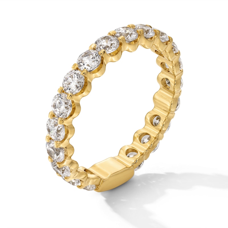 Main Image 2 of 2.00 CT. T.W. Certified Lab-Grown Diamond Eternity Band in 14K Gold (F/VS2)