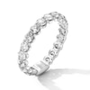 Thumbnail Image 2 of 2.00 CT. T.W. Certified Lab-Grown Diamond Eternity Band in 14K White Gold (F/VS2)