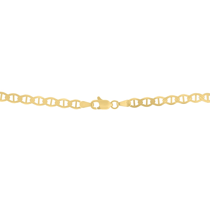 Main Image 2 of 4.5mm Mariner Chain Necklace in Semi-Solid 10K Gold - 20”