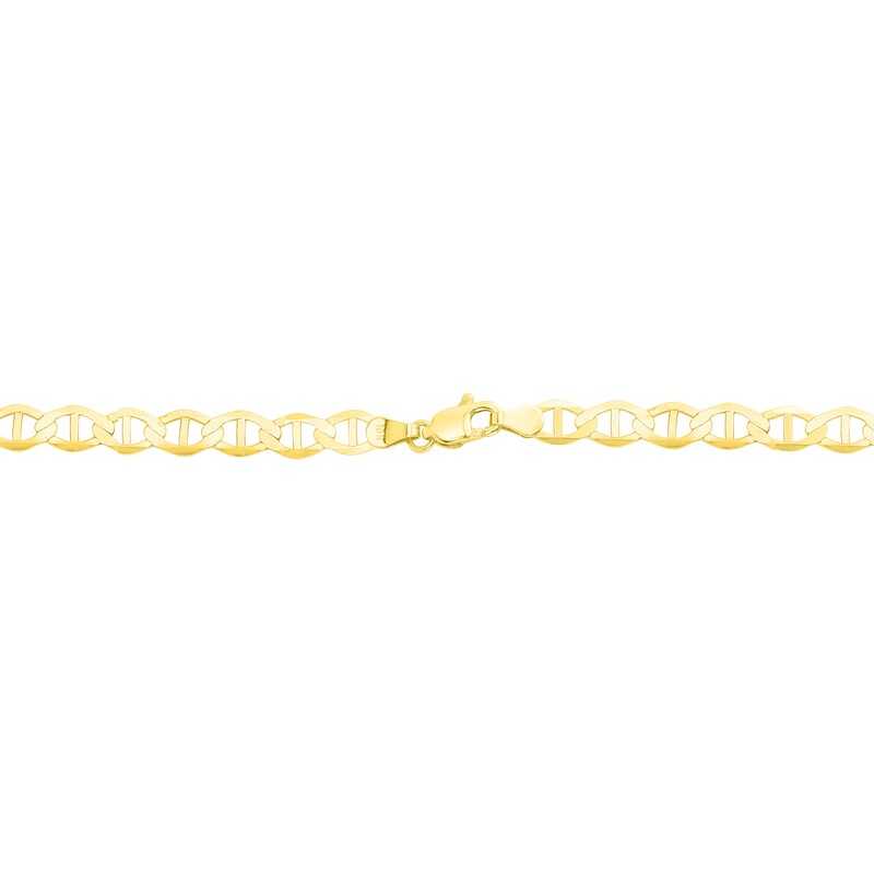 Main Image 2 of 5.5mm Mariner Chain Necklace in Semi-Solid 10K Gold - 20”