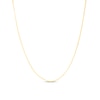 Thumbnail Image 1 of 1.4mm Gourmette Curb Chain Necklace in Semi-Solid 10K Gold - 16”