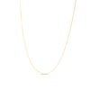 Thumbnail Image 1 of 1.4mm Gourmette Curb Chain Necklace in Semi-Solid 10K Gold - 22”