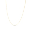 Thumbnail Image 1 of 1.4mm Gourmette Curb Chain Necklace in Semi-Solid 10K Gold - 24”