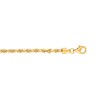 Thumbnail Image 2 of 3.0mm Rope Chain Bracelet in Solid 10K Gold