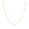 Thumbnail Image 1 of 4.7mm Figaro Chain Necklace in Hollow 10K Gold - 18"
