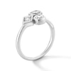 Thumbnail Image 2 of Shooting Star 0.50 CT. T.W. Multi-Shaped Certified Lab-Grown Diamond Ring in Sterling Silver (F/VS2)