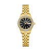 Thumbnail Image 1 of Ladies' Citizen Crystal Accent Gold-Tone IP Watch with Black Dial (Model: EQ0532-55E)