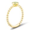 Thumbnail Image 2 of 5.0mm Peridot Bezel-Set Solitaire Ring in 10K Gold