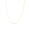 Thumbnail Image 1 of 1.0mm Gourmette Curb Chain Necklace in Semi-Solid 10K Gold - 16”
