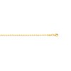 Thumbnail Image 2 of 1.8mm Rope Chain Necklace in Solid 10K Gold - 20”