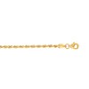 Thumbnail Image 2 of 2.5mm Rope Chain Necklace in Solid 10K Gold - 20”