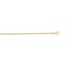 Thumbnail Image 2 of 1.4mm Rope Chain Necklace in Solid 10K Gold - 16”