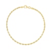Thumbnail Image 1 of 1.8mm Rope Chain Bracelet in Solid 10K Gold