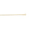 Thumbnail Image 2 of 1.4mm Rope Chain Necklace in Solid 10K Gold - 20”