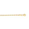 Thumbnail Image 2 of 2.5mm Rope Chain Necklace in Solid 10K Gold - 18”