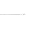 Thumbnail Image 2 of 2.4mm Rolo Chain Necklace in Hollow 10K White Gold - 20"