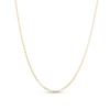 Thumbnail Image 1 of 2.4mm Rolo Chain Necklace Hollow 10K Gold - 20”