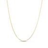 Thumbnail Image 1 of 2.4mm Rolo Chain Necklace Hollow 10K Gold - 18”