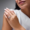 Thumbnail Image 2 of 1.00 CT. T.W. Certified Lab-Grown Diamond Triple Row Band in 14K White Gold (F/VS2)