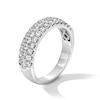 Thumbnail Image 2 of 1.00 CT. T.W. Certified Lab-Grown Diamond Triple Row Band in 14K White Gold (F/VS2)