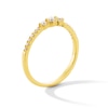 Thumbnail Image 3 of 0.20 CT. T.W. Diamond Three Stone Stackable Band in 10K Gold
