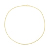 Thumbnail Image 1 of 1.5mm Sparkle Chain Anklet in Hollow 10K Gold - 10”