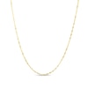 Thumbnail Image 1 of 2.2mm Singapore Chain Necklace in Semi-Solid 10K Gold - 22”