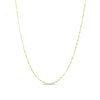 Thumbnail Image 1 of 2.2mm Singapore Chain Necklace in Semi-Solid 10K Gold - 20”