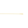 Thumbnail Image 2 of 1.0mm Wheat Chain Necklace in Semi-Solid 10K Gold - 16”