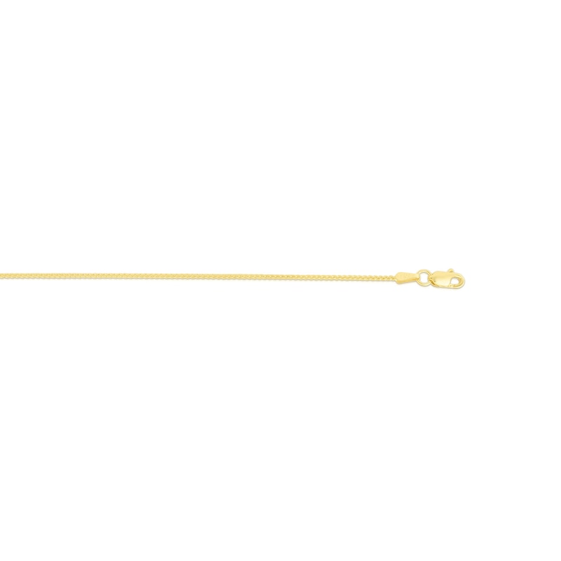 Main Image 2 of 1.0mm Wheat Chain Necklace in Semi-Solid 10K Gold - 16”