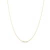Thumbnail Image 1 of 0.77mm Wheat Chain Necklace in Semi-Solid 10K Gold - 18”