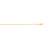 Thumbnail Image 2 of 0.77mm Wheat Chain Necklace in Semi-Solid 10K Gold - 18”