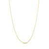 Thumbnail Image 1 of 1.5mm Sparkle Chain Necklace in Hollow 10K Gold - 20”